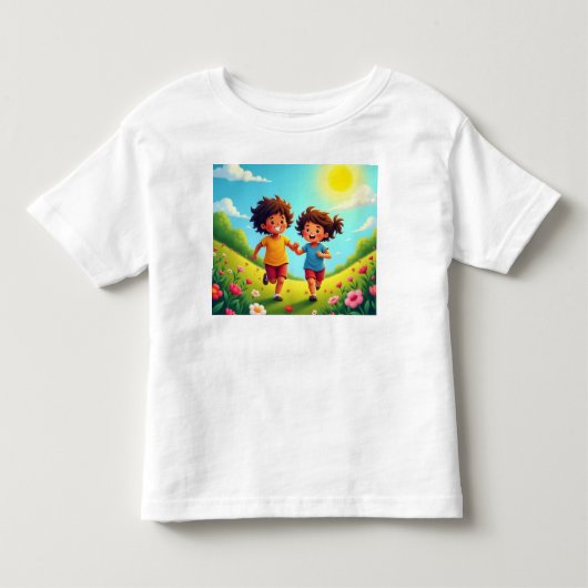 T-SHIRT POUR LES TOUS PETITS PRODUIT CREATIF (Devant)