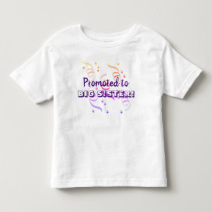 T-shirt Pour Les Tous Petits Promu à la grande soeur