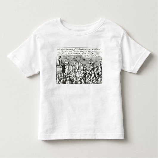 T-shirt Pour Les Tous Petits Protestataires à Edimbourg, 1637 (Devant)