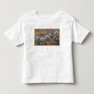 T-shirt Pour Les Tous Petits Provo, lettre ScenesProvo, UT 2 d'UtahLarge