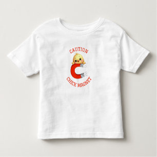 T-shirt Pour Les Tous Petits Prudence Chick Magnet Boys
