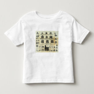 T-shirt Pour Les Tous Petits Publicité avec la carte de guide