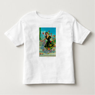 T-shirt Pour Les Tous Petits Publicité de festival de Portola (danseur)