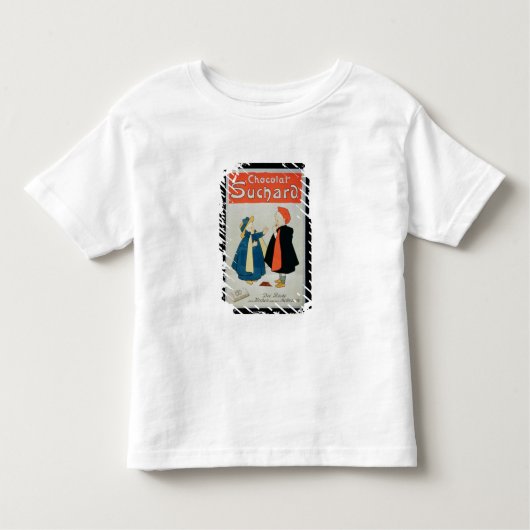 T-shirt Pour Les Tous Petits Publicité par affichage "chocolat de Suchard" (Devant)