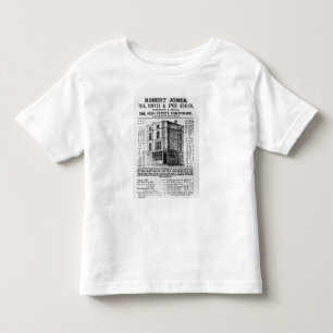 T-shirt Pour Les Tous Petits Publicité pour Robert Jones, thé