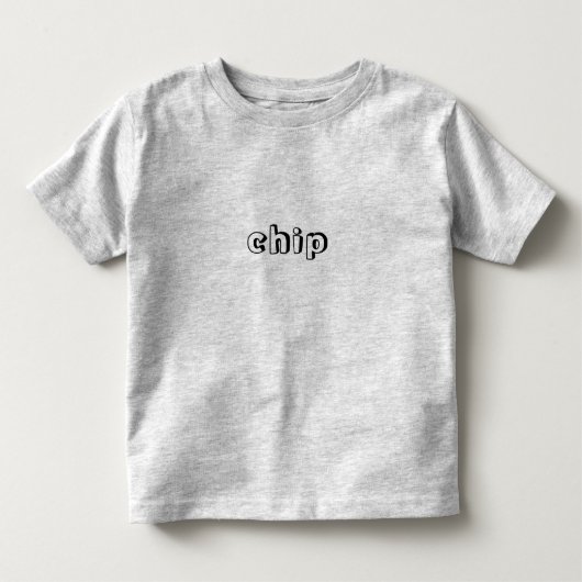 T-shirt Pour Les Tous Petits puce (Devant)
