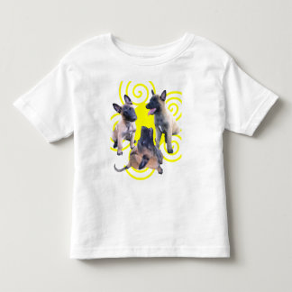 T-shirt Pour Les Tous Petits puppies malinois