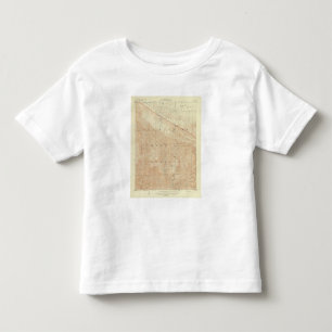 T-shirt Pour Les Tous Petits Quadrilatère de Rock Creek montrant la crevasse d