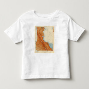T-shirt Pour Les Tous Petits Quadrilatère de San Mateo montrant l'intensité,