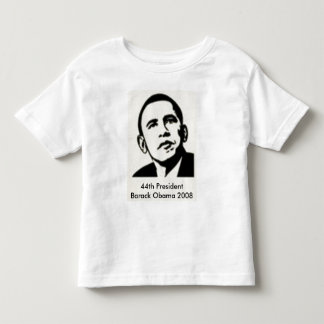 T-shirt Pour Les Tous Petits quarante-quatrième Le Président Barack Obama 2008
