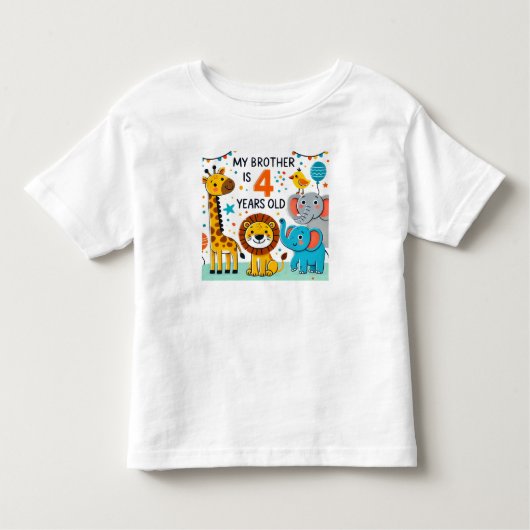 T-shirt Pour Les Tous Petits Quatre de frères (Devant)