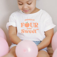 Quatre Forever Sweet Peach Fruit 4ème Fête d'anniv