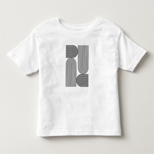 T-shirt Pour Les Tous Petits Quatre U (Devant)