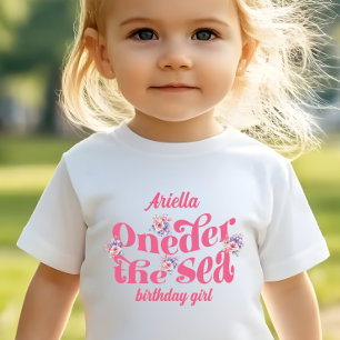 T-shirt Pour Les Tous Petits Queue de sirène scintillante Oneder la fleur de me