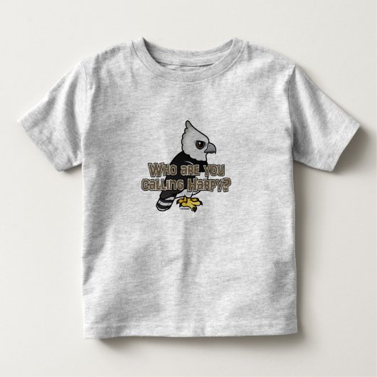T-shirt Pour Les Tous Petits Qui êtes-vous appelle la harpie ? (Devant)