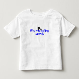 T-shirt Pour Les Tous Petits Qui vous appelle le GROGNEMENT ? Pièce en t de