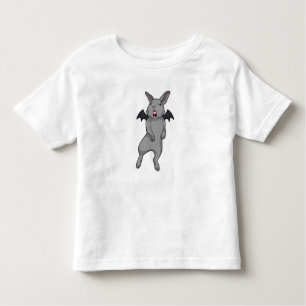 T-shirt Pour Les Tous Petits Rabbit avec aile chauve-souris