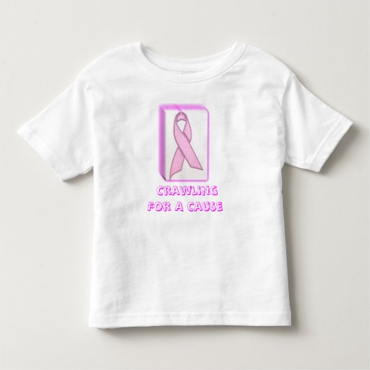 T-shirt Pour Les Tous Petits Rampement pour une cause III (Devant)