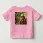T-shirt Pour Les Tous Petits Realistic Calvin and Hobbes Toddler Tee (Dos)