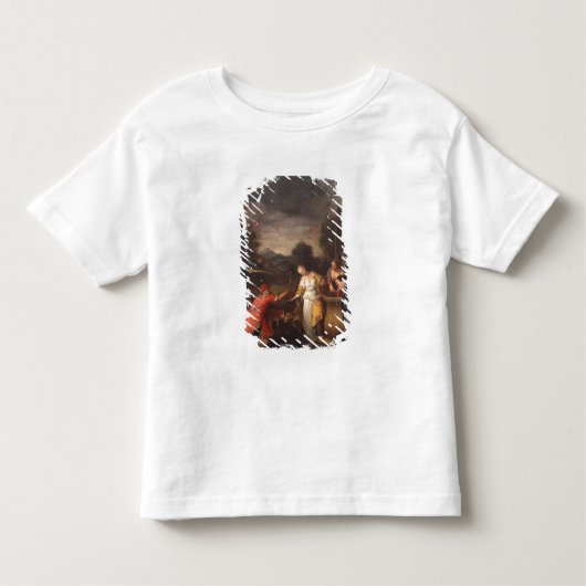 T-shirt Pour Les Tous Petits Rebecca au puits (Devant)