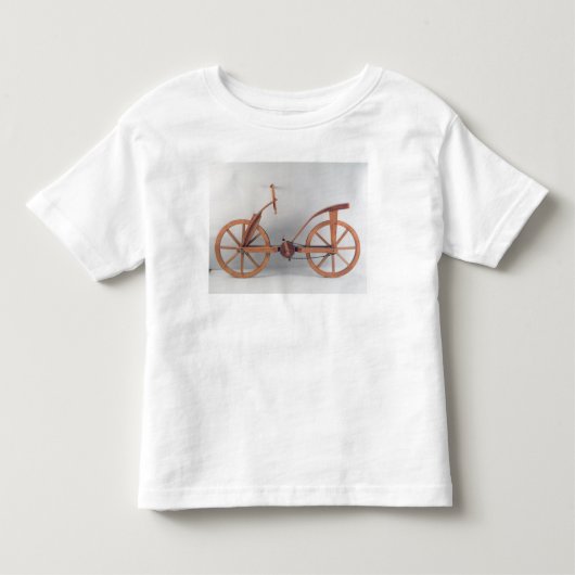 T-shirt Pour Les Tous Petits Reconstruction de la conception de da Vinci (Devant)