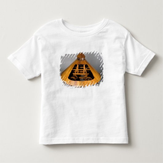 T-shirt Pour Les Tous Petits Reconstruction modèle de la conception de da Vinci (Devant)