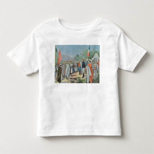 T-shirt Pour Les Tous Petits Reddition reçue Lyautey du Général de rebelle (Devant)
