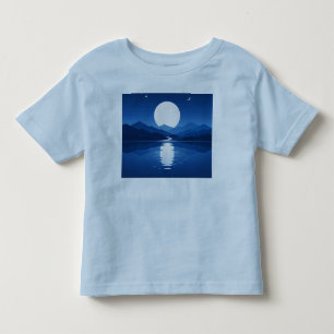 T-shirt Pour Les Tous Petits Reflets au clair de lune