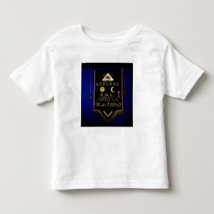 T-shirt Pour Les Tous Petits Régalia maçonnique, de l'ordre de Turin