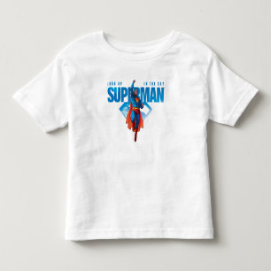 T-shirt Pour Les Tous Petits Regarde C'est Superman