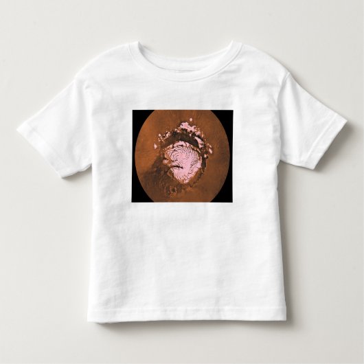 T-shirt Pour Les Tous Petits Région du Mare Boreum de Mars (Devant)