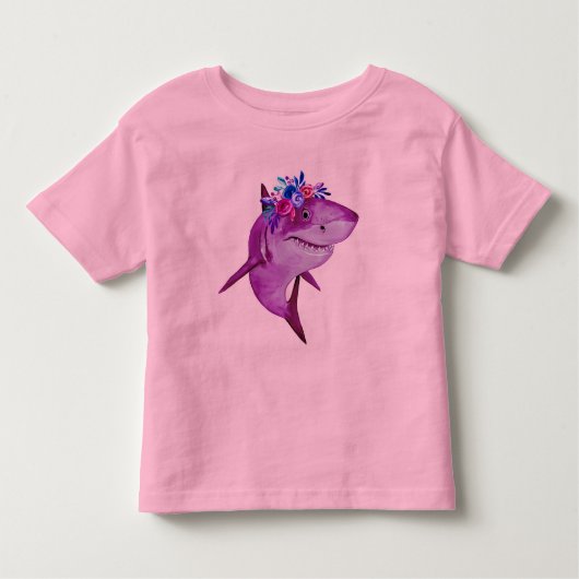 T-shirt Pour Les Tous Petits Reine des requins (Devant)