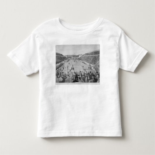 T-shirt Pour Les Tous Petits Renaissance des Jeux Olympiques à Athènes (Devant)