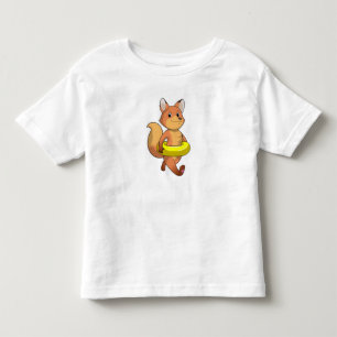 T-shirt Pour Les Tous Petits Renard avec Lifebuoy