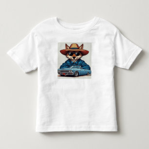 T-shirt Pour Les Tous Petits Renard Lowrider