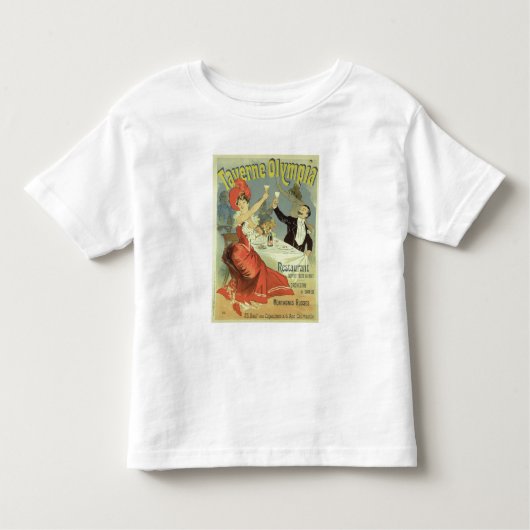 T-shirt Pour Les Tous Petits Reproduction d'une publicité par affichage le (Devant)