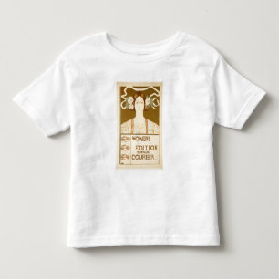 T-shirt Pour Les Tous Petits Reproduction d'une publicité par affichage les