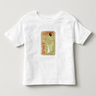 T-shirt Pour Les Tous Petits Reproduction magnétique d'un harpiste de publicit