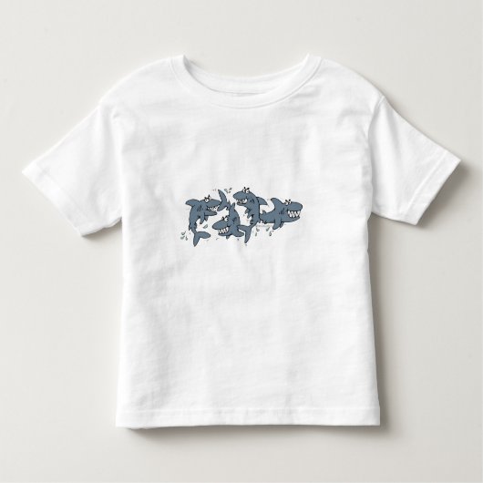 T-shirt Pour Les Tous Petits Requin ! (Devant)