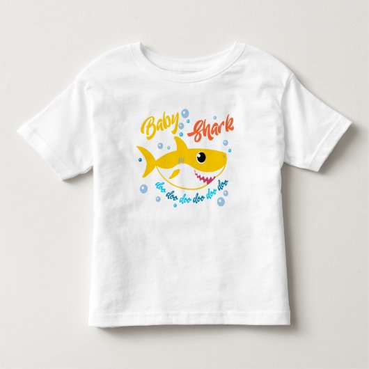 T-shirt Pour Les Tous Petits Requin Doo Doo Doo de bébé (Devant)
