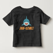 T-shirt Pour Les Tous Petits Requin "Jaw-some" (Devant)