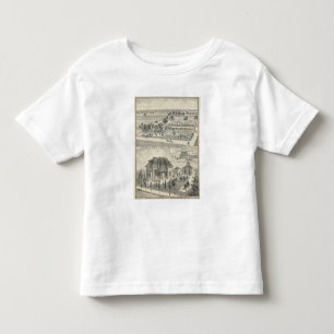 T-shirt Pour Les Tous Petits Résidences de région boisée, fermes