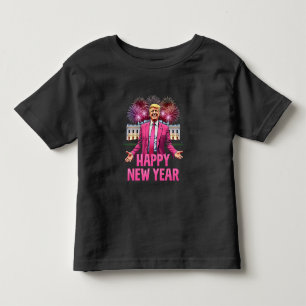 T-shirt Pour Les Tous Petits Résolution Trump pour la veille du Nouvel An 2025