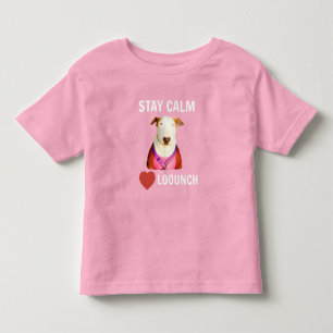 T-shirt Pour Les Tous Petits RESTEZ CALME - LOVE LOOUNCH, Toddler's Tee