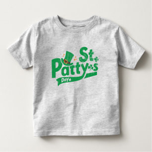 T-shirt Pour Les Tous Petits Retro St Paddy’s Day Amusant St. Patrick's Day