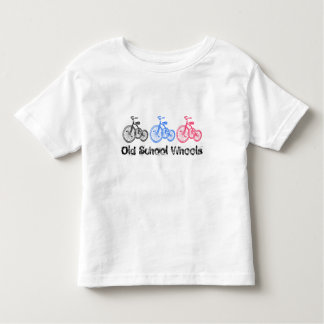 T-shirt Pour Les Tous Petits Rétros tricycles