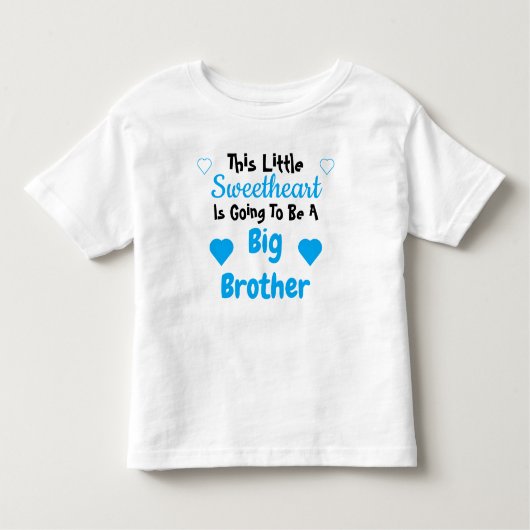 T-shirt Pour Les Tous Petits Révélation de grossesse de Big Brother (Devant)