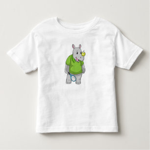 T-shirt Pour Les Tous Petits Rhino at tennis