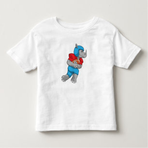 T-shirt Pour Les Tous Petits Rhino de football