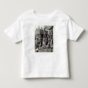 T-shirt Pour Les Tous Petits Richard I place la voile pour la Terre Sainte,